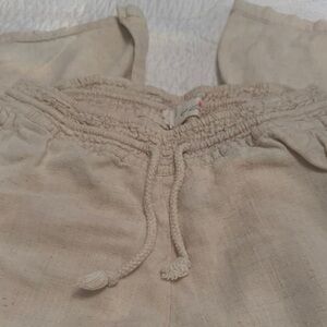 Angel Kiss Cream Textured Pants